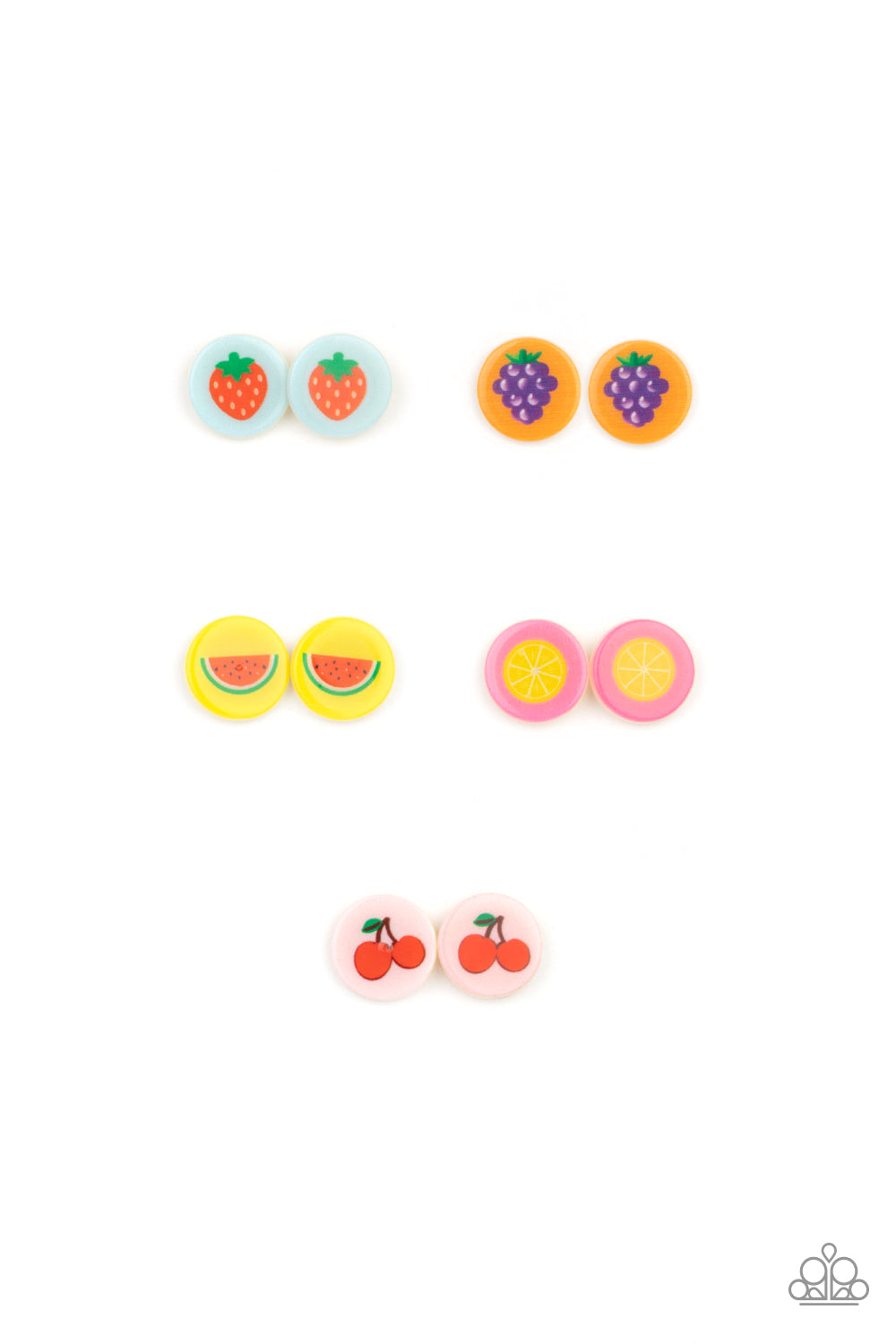 Fruit Post Earrings - Paparazzi Starlet Shimmer Set