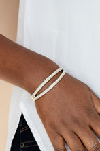 Load image into Gallery viewer, A Show of FIERCE - White - Paparazzi Bracelet
