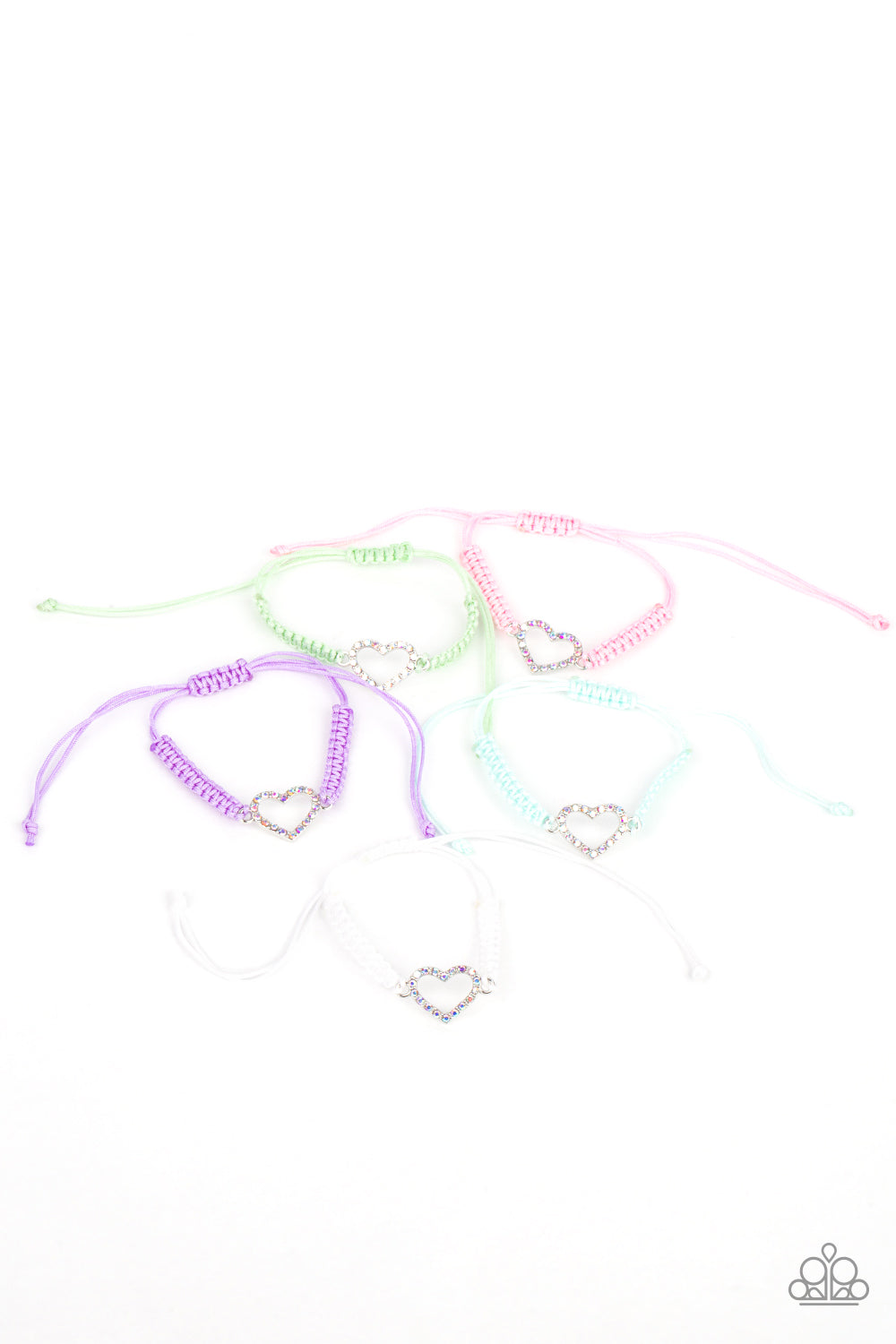 Iridescent Heart Bracelets - Paparazzi Starlet Shimmer Set