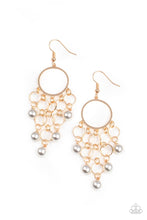 Load image into Gallery viewer, gold chandelier earrings paparazzi
