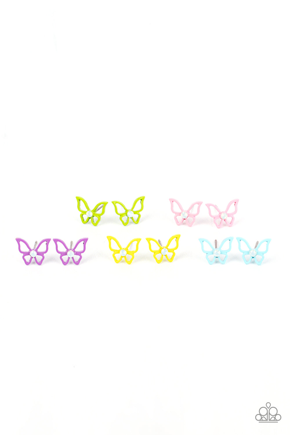 Butterfly Post Earrings - Paparazzi Starlet Shimmer Set