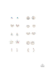 Load image into Gallery viewer, Iridescent Post Earrings - Paparazzi Starlet Shimmer Set

