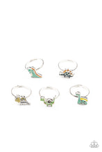Load image into Gallery viewer, Dinosaur Rings - Paparazzi Starlet Shimmer Set
