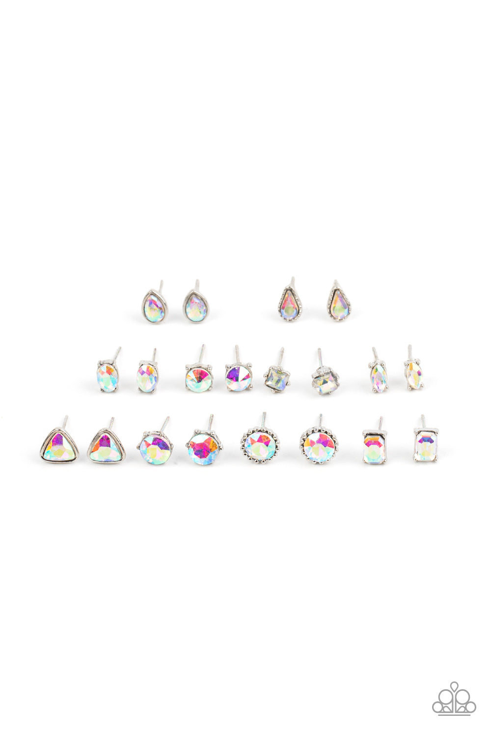 Iridescent Post Earrings - Paparazzi Starlet Shimmer Set