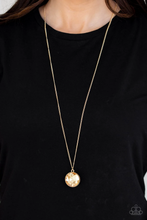 Load image into Gallery viewer, Dauntless Diva - Gold - Paparazzi Necklace
