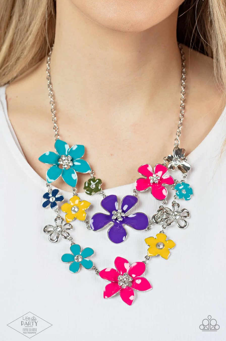 2013 Multi Flower Zi Necklace